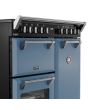 Stoves DX RCA RICH 90Ei RTY 90cm Richmond DX Electric Induction Rotary Range Cooker - Twilight Blue