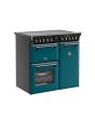 Stoves DX RCA RICH 90Ei RTY 90cm Richmond DX Electric Induction Rotary Range Cooker - Deep Marine