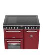 Stoves DX RCA RICH 90Ei RTY 90cm Richmond DX Electric Induction Rotary Range Cooker - Garnet Red