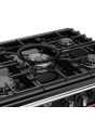Stoves DX RCA RICH 100DF 100cm Richmond DX Dual Fuel Range Cooker - Garnet Red