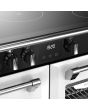 Stoves DX RCA RICH 100Ei RTY 100cm Richmond DX Electric Induction Rotary Range Cooker - Ice White