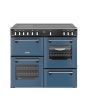 Stoves DX RCA RICH 100Ei RTY 100cm Richmond DX Electric Induction Rotary Range Cooker - Twilight Blue