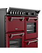 Stoves DX RCA RICH 100Ei RTY 100cm Richmond DX Electric Induction Rotary Range Cooker - Garnet Red