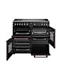 Stoves DX RCA RICH 100Ei RTY 100cm Richmond DX Electric Induction Rotary Range Cooker - Garnet Red