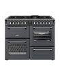 Stoves DX RCA RICH 110DF 110cm Richmond DX Dual Fuel Range Cooker - Anthracite Grey