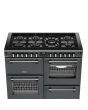 Stoves DX RCA RICH 110DF 110cm Richmond DX Dual Fuel Range Cooker - Anthracite Grey