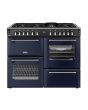 Stoves DX RCA RICH 110DF 110cm Richmond DX Dual Fuel Range Cooker - Midnight Blue