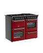 Stoves DX RCA RICH 110DF 110cm Richmond DX Dual Fuel Range Cooker - Garnet Red