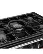 Stoves DX RCA RICH 110DF 110cm Richmond DX Dual Fuel Range Cooker - Garnet Red