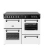 Stoves DX RCA RICH 110Ei RTY 110cm Richmond DX Electric Induction Rotary Range Cooker - Ice White