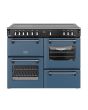 Stoves DX RCA RICH 110Ei RTY 110cm Richmond DX Electric Induction Rotary Range Cooker - Twilight Blue