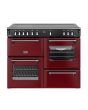 Stoves DX RCA RICH 110Ei RTY 110cm Richmond DX Electric Induction Rotary Range Cooker - Garnet Red