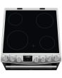 AEG CCX6740ACM Ceramic Electric Cooker with Double Oven