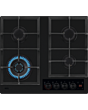 AEG HKB64341NL 60cm Gas on Glass Hob - Black Glass
