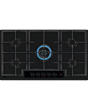 AEG HKB95341NL 90cm Gas on Glass Hob - Matt Black