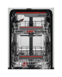 AEG FFB73527ZM 7000 GlassCare Freestanding Slimline Dishwasher with AirDry Technology + 10 Place Place Settings