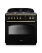 Rangemaster CLAS90FXDFFBL/B 90cm Dual Fuel Range Cooker
