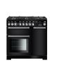 Rangemaster EDL90DFFBL/C Encore Deluxe 90 Dual Fuel Range Cooker