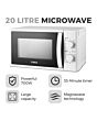 Tower T24034WHT Microwave Manual 700W 20L - White
