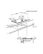 AEG HGX64200SB 3000 Slimline Gas Hob
