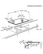 AEG HKB75820NB 6000 Gas on Glass Gas Hob