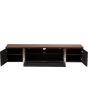 Alphason ADR1800-WAL Enclosed Cabinet Stand For Large TV's Walnut