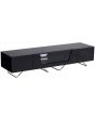 Alphason Chromium 2 TV Stand CRO2-1600CB-BLK Black Gloss TV Stand