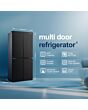 Fridgemaster MQ79395EB American 4 Door Fridge Freezer 