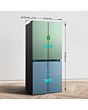 Fridgemaster MQ79395ES American Fridge Freezer 