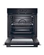 Haier H6 ID25G3HTB1 78L Single Oven, 25F + Wifi, Steam Clean Black