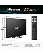 Hisense 65A7QTUK 65 inch QLED 4K Smart TV with Freely 