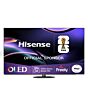 Hisense 65A85QTUK 65 inch OLED 4K Ultra HD HDR Smart AI TV with Freely