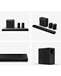 Hisense AX5140Q 5.1.4ch Dolby Atmos DTS: X Soundbar with Wireless Subwoofer 