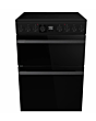 Hisense HDCEC6C20B Electric Cooker With Double Oven, 60 Cm