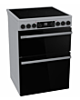 Hisense HDCEC6C20X Electric Cooker With Double Oven, 60 Cm