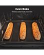 Hisense HDCEIT6C20B Induction Electric Cooker With Double Oven, Black, A Rated Black