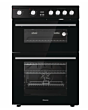 Hisense HDE3211BBUK Electric Cooker With Double Oven, 60 Cm