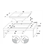 Hisense HEH6432BSCWF Hi6 60Cm Vented Electric Induction Hob