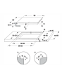 Hisense HI6442BSCWF Hi6 60cm induction Hob 
