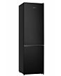 Hisense RB435N4BFE 60X200cm Total No Frost Combi, Black 