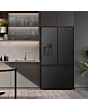 Hisense RF815N4SEFE American 3 Door French Door, Plumbed Water dispenser, Integrated Ice maker, Stai