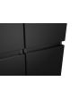 Hisense RQ758N4SAFE American 4 Door Cross Door,Black Stainless Steel 