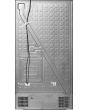 Hisense RQ758N4SAFE American 4 Door Cross Door,Black Stainless Steel 