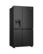 Hisense RS818N4TFC American Side by Side, Water and Ice, C rating, Black Stainless Steel 