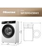 Hisense WF3S9043BW3 3S Washing Machine 9Kg, 1400Rpm, A Rated - White 