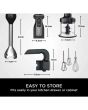 Ninja CI100UK Foodi 3-in-1 Hand Blender, Mixer & Chopper