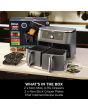 Ninja DZ400UK MAX 6-in-1 Dual Zone Air Fryer 9.5L