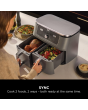 Ninja DZ400UK MAX 6-in-1 Dual Zone Air Fryer 9.5L