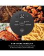 Ninja FN101UKGY Crispi 4-In-1 Portable Glass Air Fryer Cyber Space 