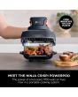 Ninja FN101UKGY Crispi 4-In-1 Portable Glass Air Fryer Cyber Space 